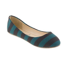 Load image into Gallery viewer, Striped Flats