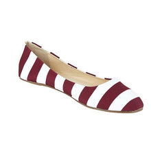 Load image into Gallery viewer, Striped Flats
