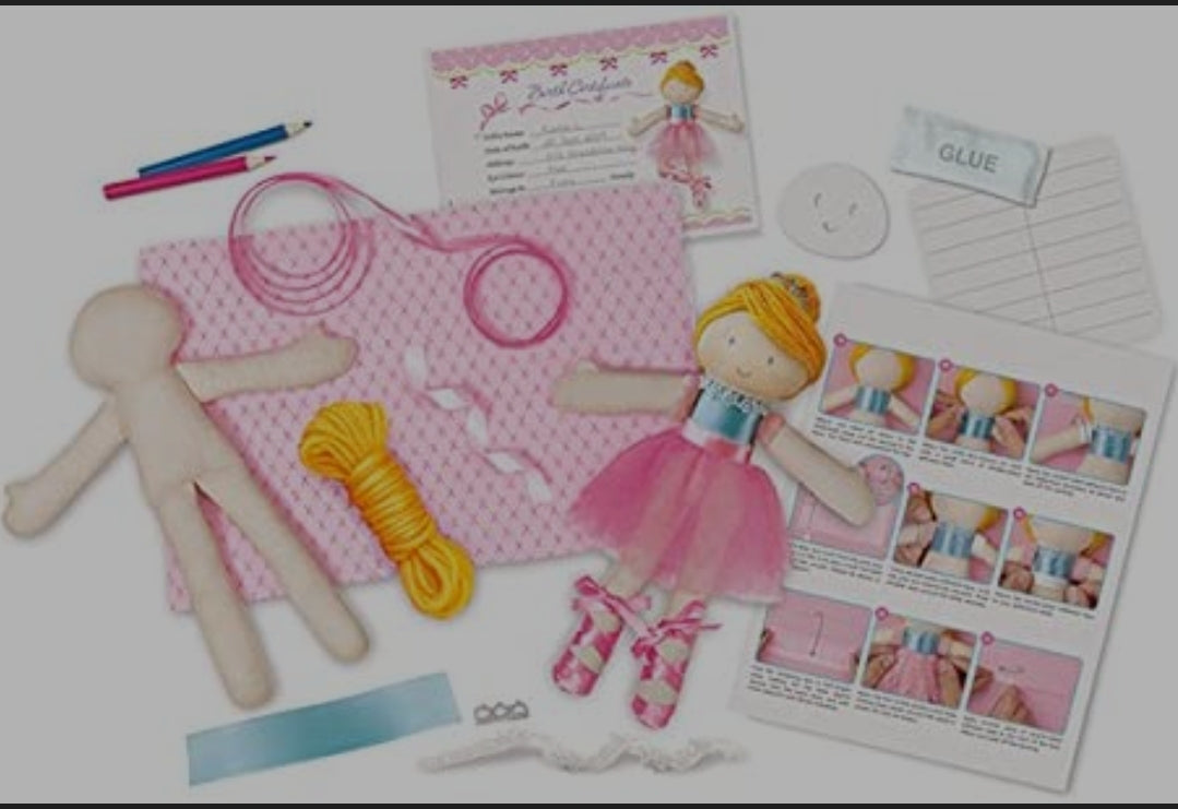 Ballerina Doll Making Kit – Variety & Vintage