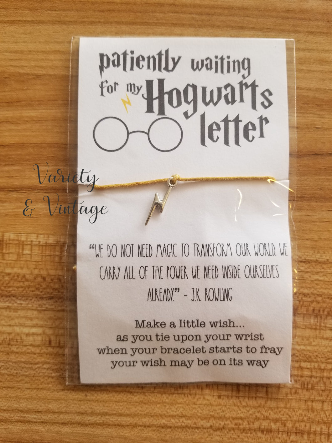 Wish Bracelet- Waiting For My Letter